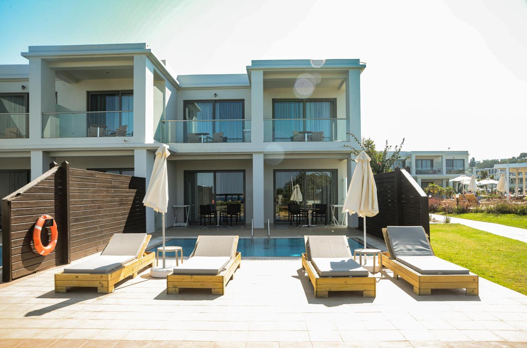 Sentido Asterias Beach Resort Afántou Exterior foto